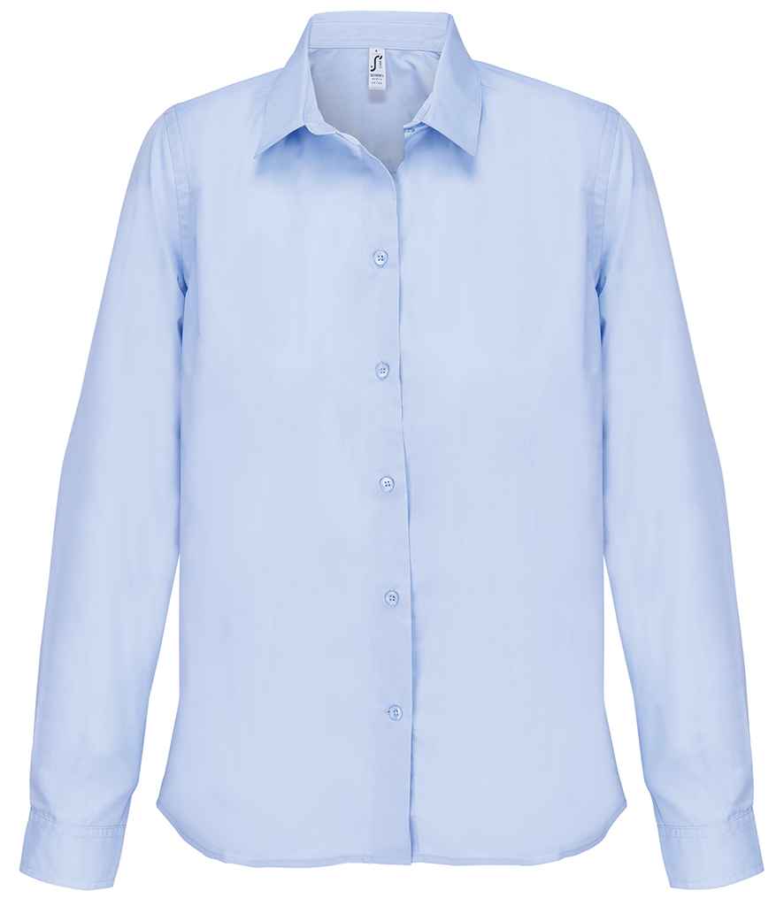 SOL'S Ladies Bailey Long Sleeve Poplin Shirt