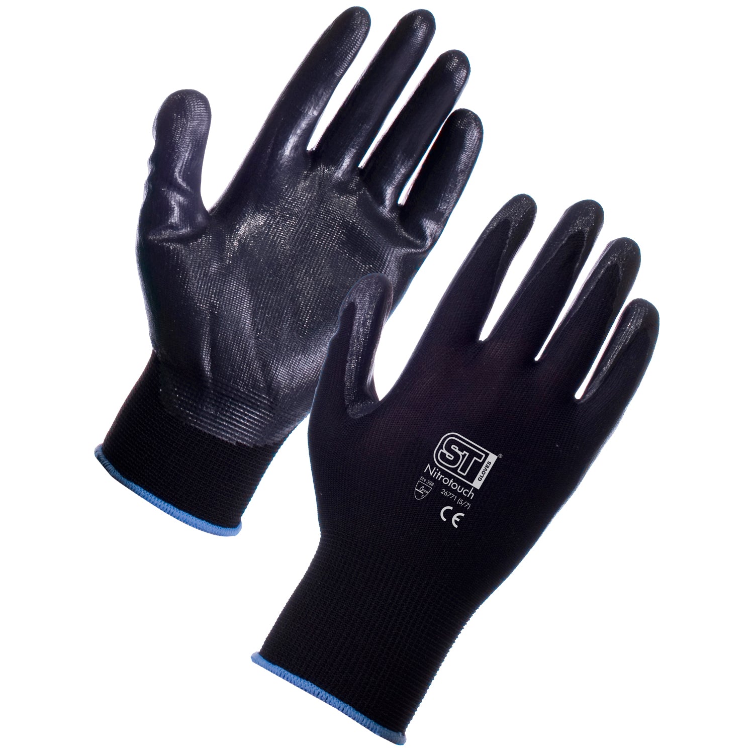 Nitrotouch Gloves | Nitrile palm dip | High dexterity | Washable