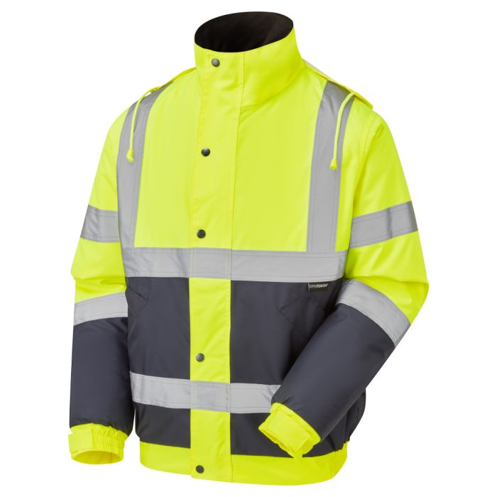Supertouch Hi Vis 2 Tone Bomber Jacket