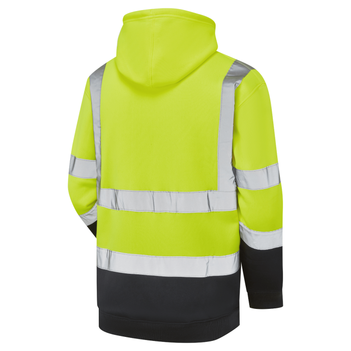 Hi Vis 2 Tone Hooded Sweatshirt