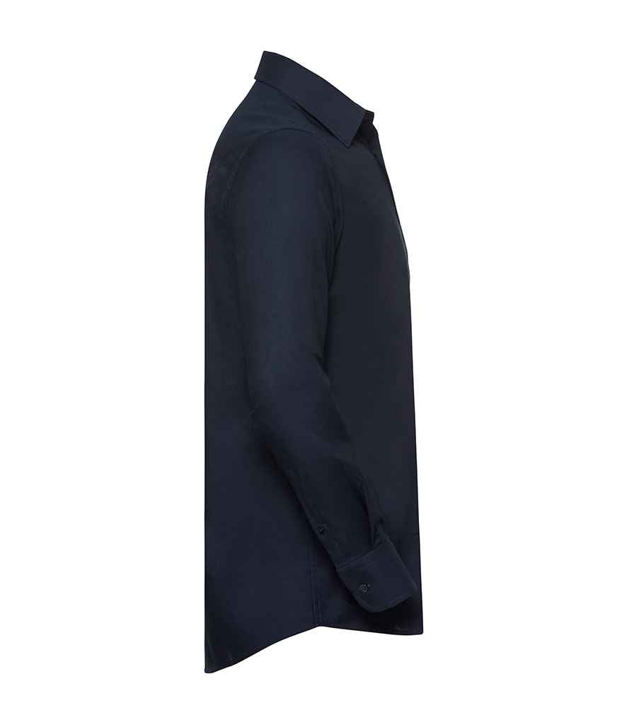 Russell Athletic Collection Long Sleeve Tailored Oxford Shirt