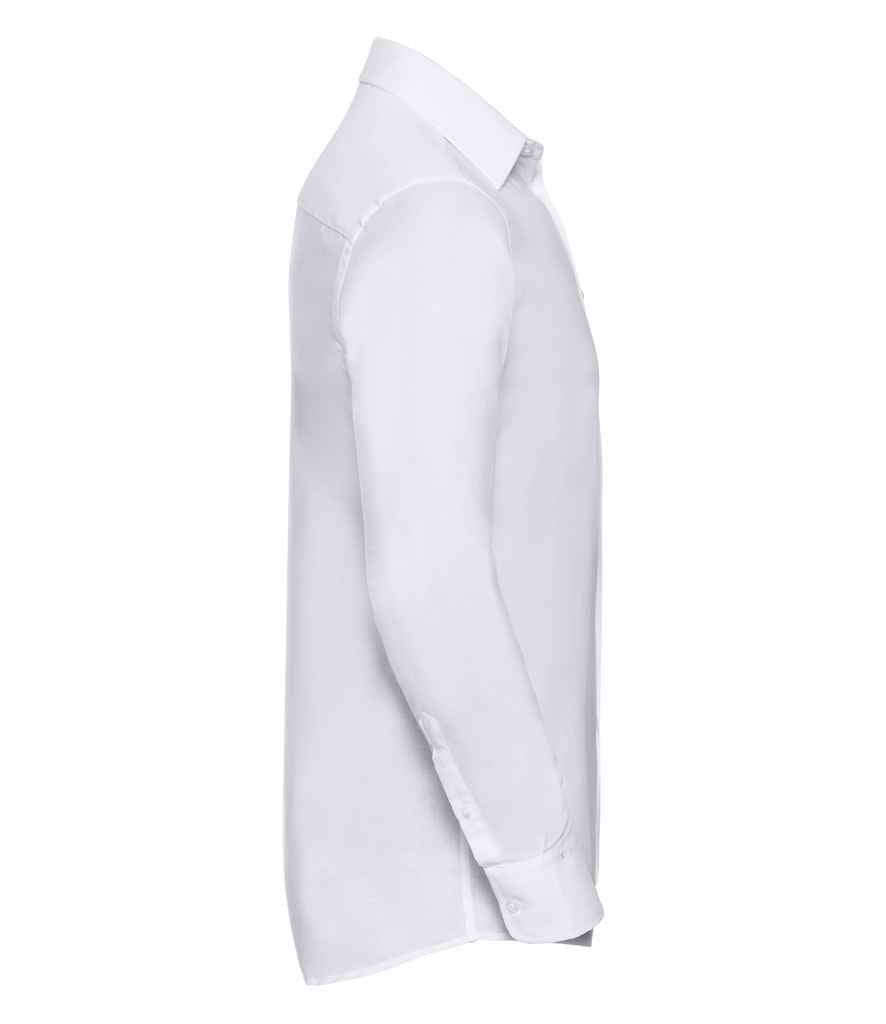 Russell Athletic Collection Long Sleeve Tailored Oxford Shirt