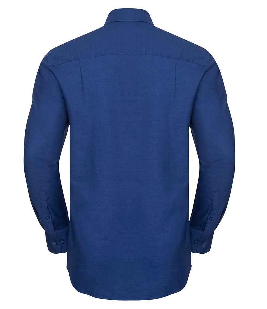 Russell Athletic Collection Long Sleeve Easy Care Oxford Shirt