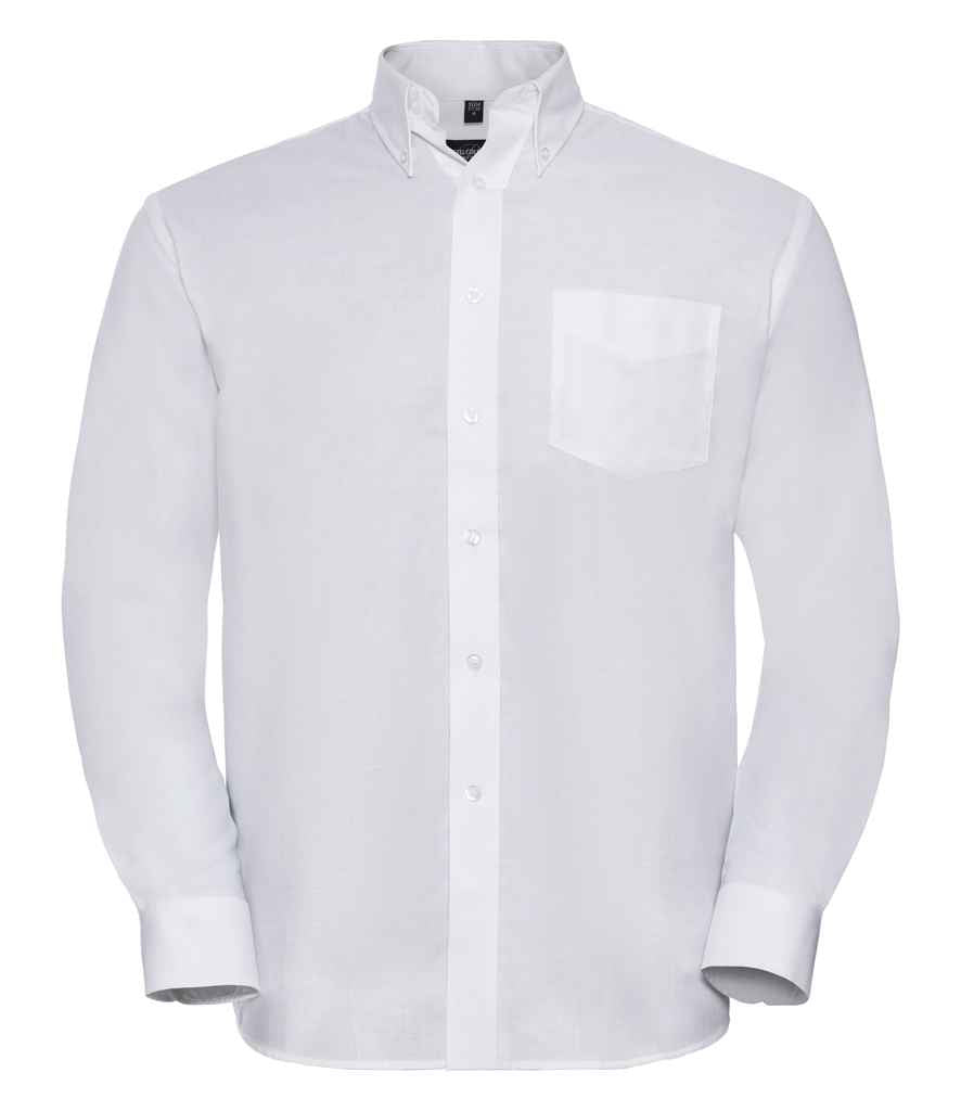 Russell Athletic Collection Long Sleeve Easy Care Oxford Shirt