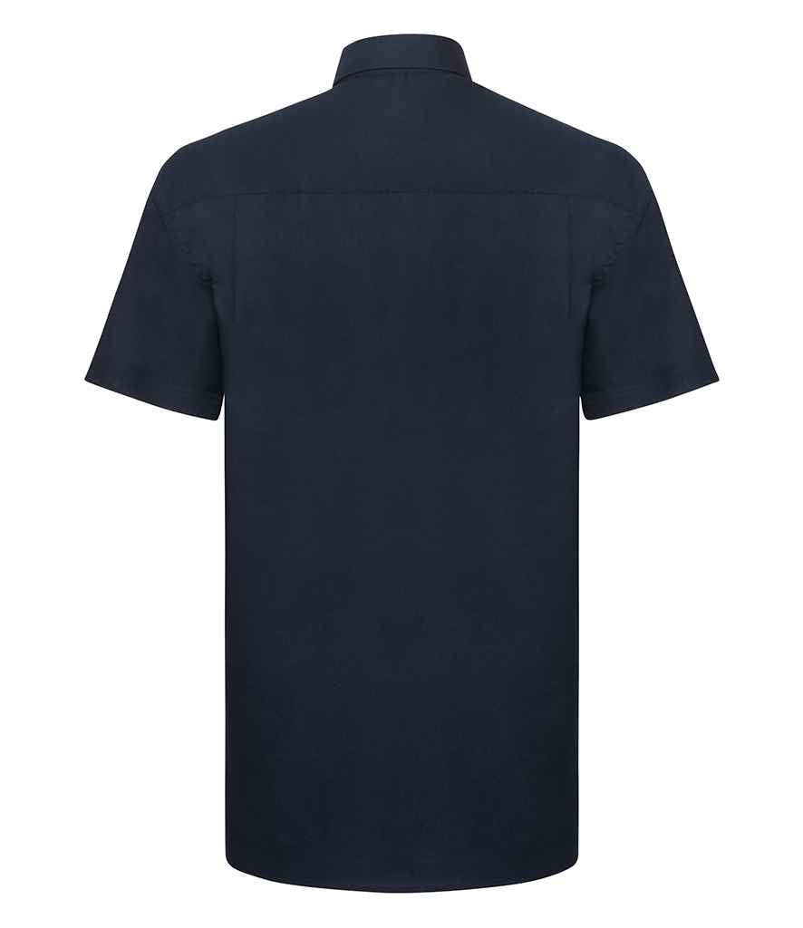 Russell Athletic Collection Short Sleeve Easy Care Oxford Shirt