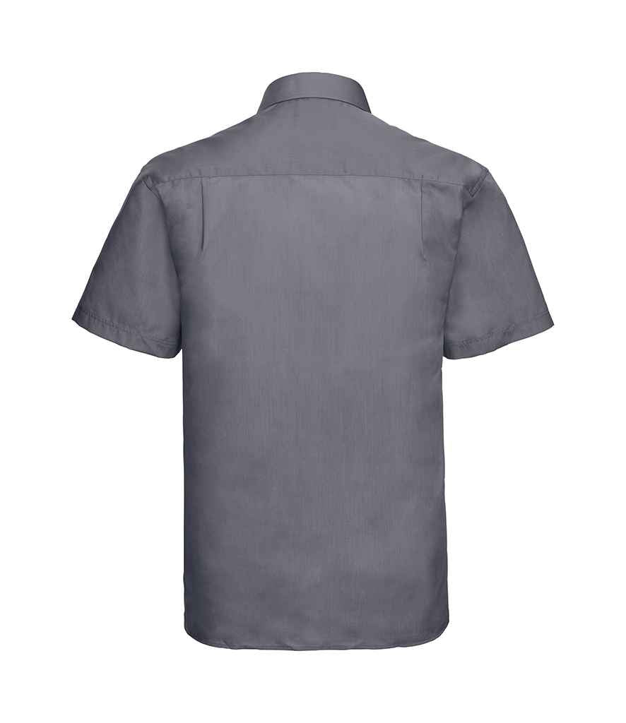 Russell Athletic Collection Short Sleeve Easy Care Poplin Shirt