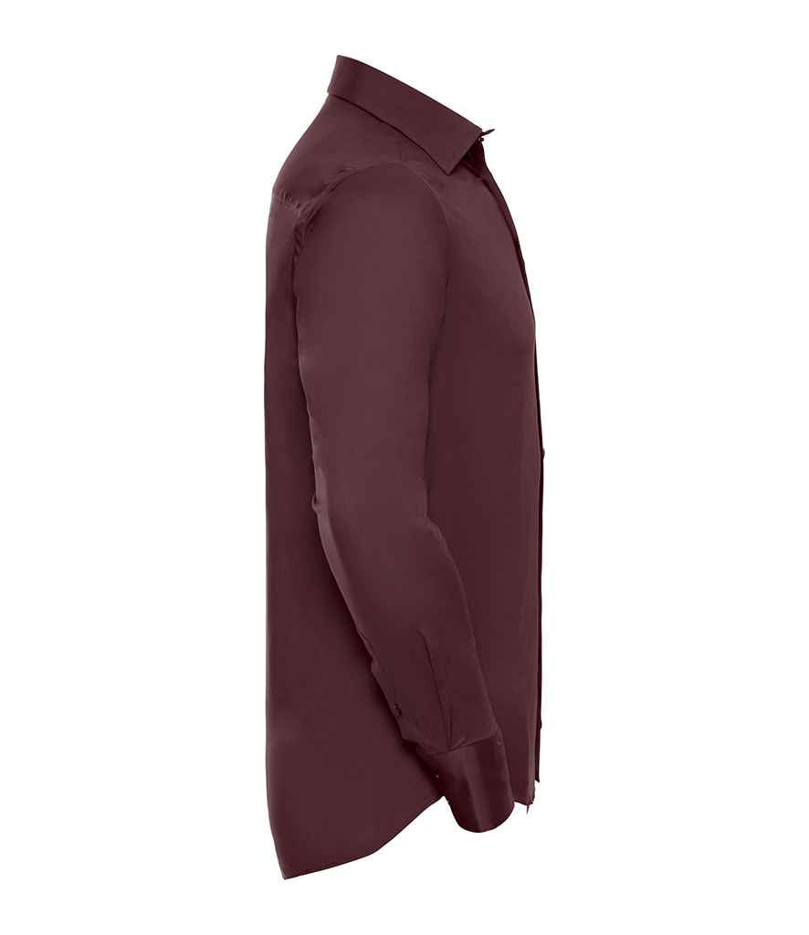 Russell Athletic Collection Long Sleeve Easy Care Fitted Shirt