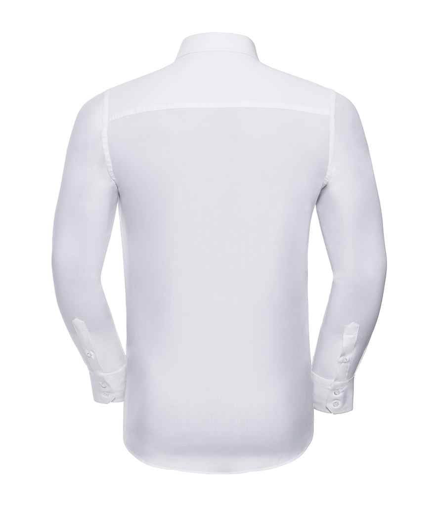 Russell Athletic Collection Long Sleeve Easy Care Fitted Shirt