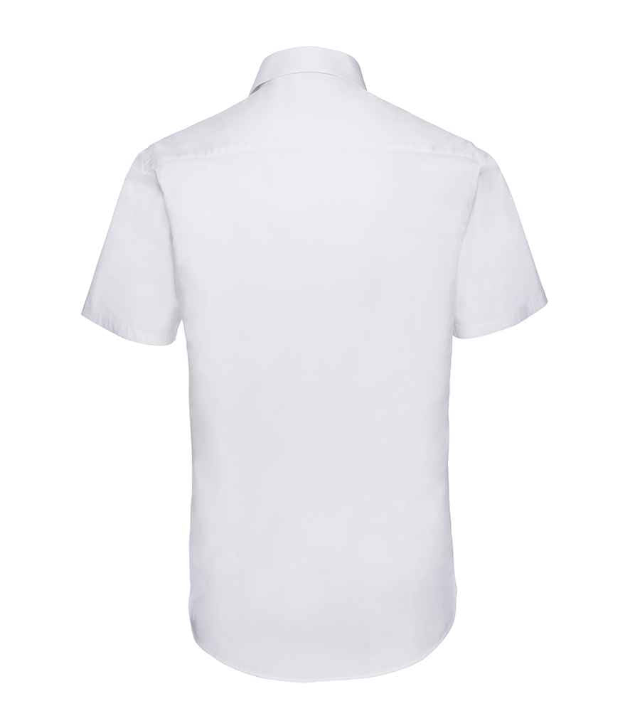 Russell Athletic Collection Short Sleeve Easy Care Fitted Shirt