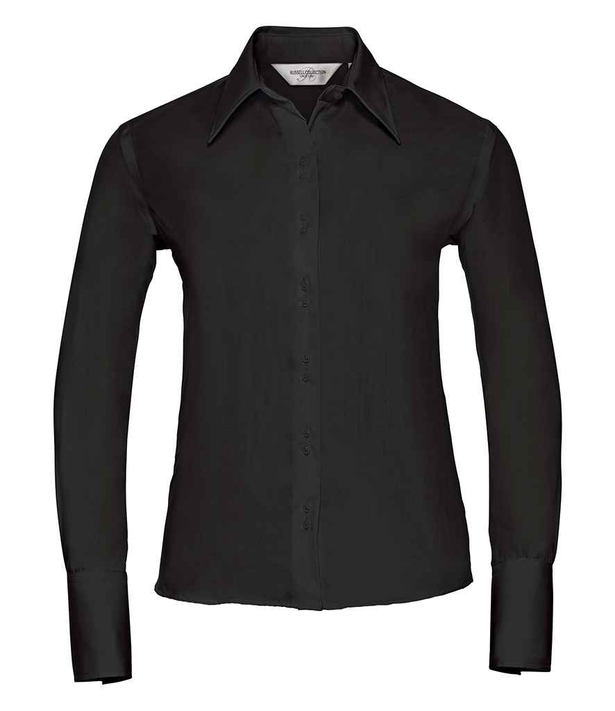 Russell Athletic Collection Ladies Long Sleeve Ultimate Non-Iron Shirt