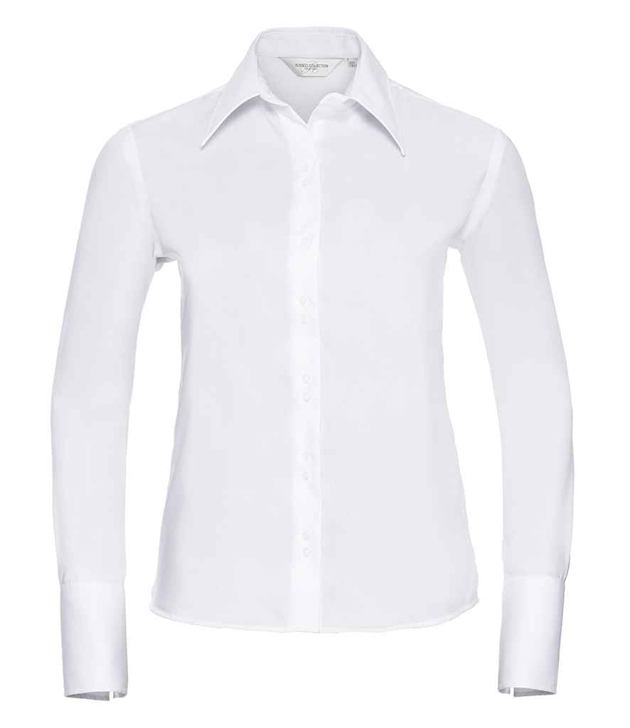 Russell Athletic Collection Ladies Long Sleeve Ultimate Non-Iron Shirt