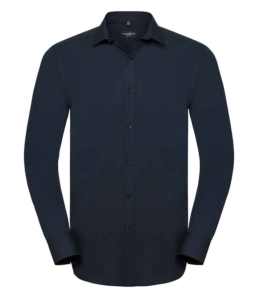 Russell Athletic Collection Long Sleeve Ultimate Stretch Shirt