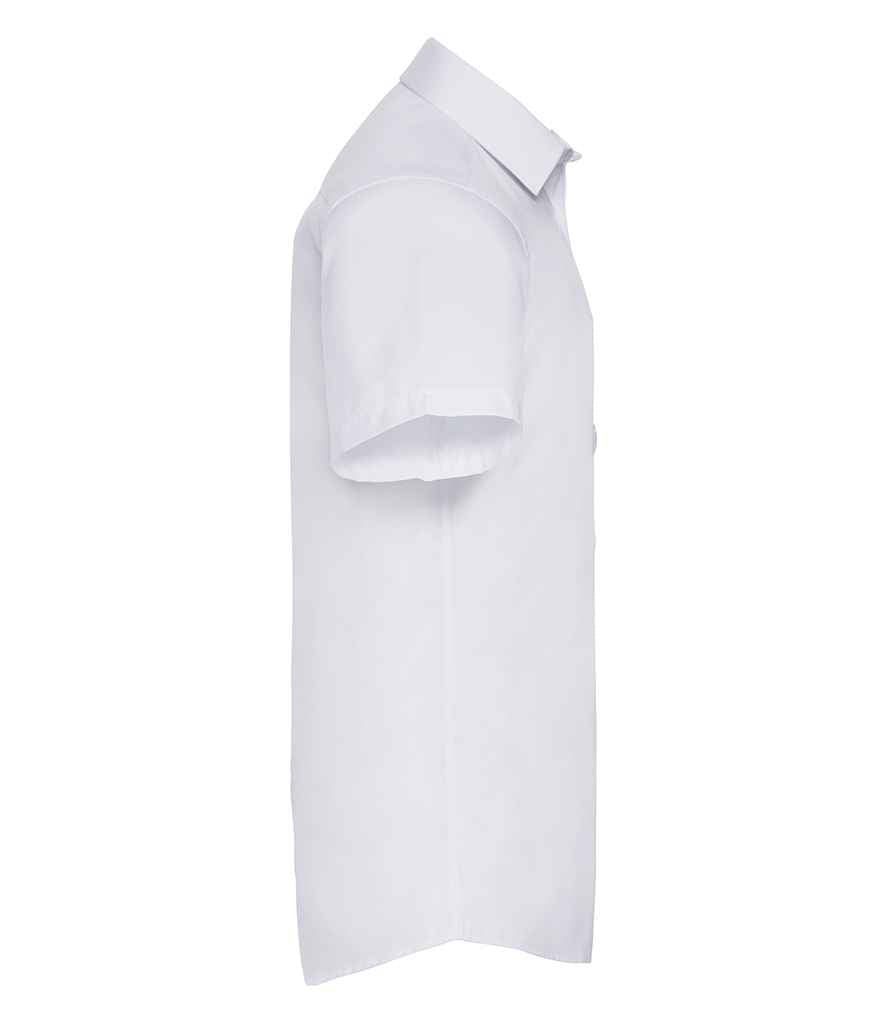 Russell Athletic Collection Short Sleeve Herringbone Shirt