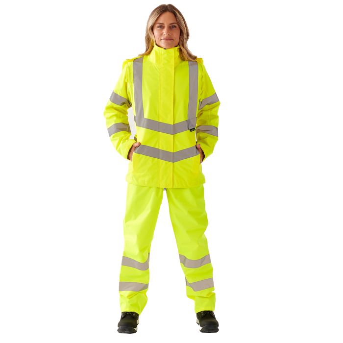 Ladies Hi Vis Sophia Lightweight Jacket