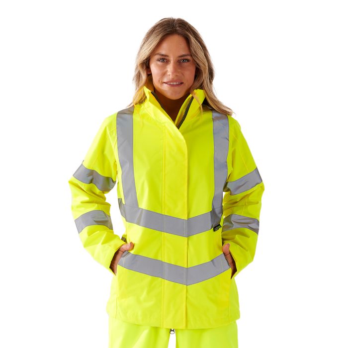 Ladies Hi Vis Sophia Lightweight Jacket