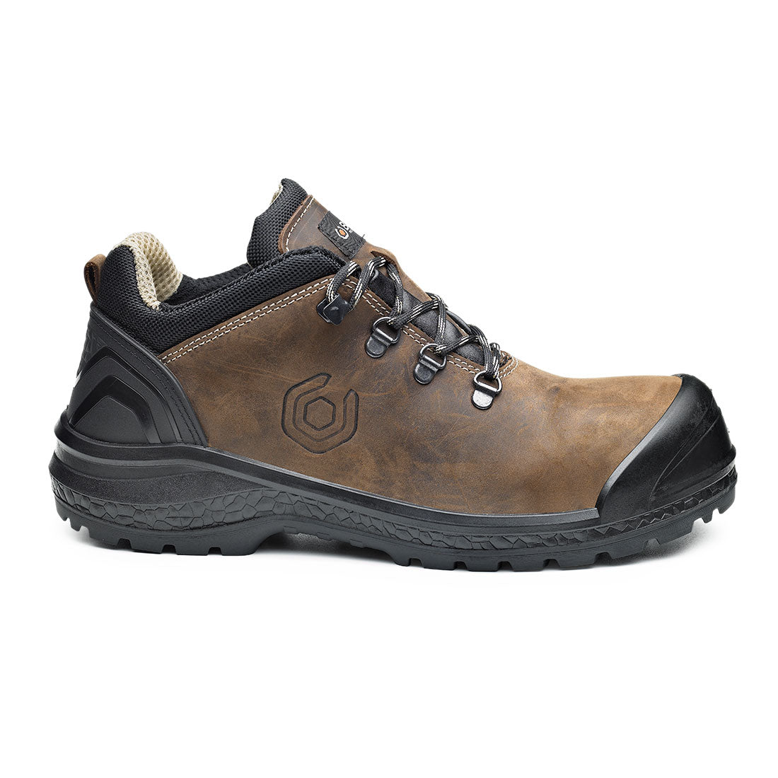B0887 - Portwest Be-Strong S3 HRO CI HI SRC Brown/Black