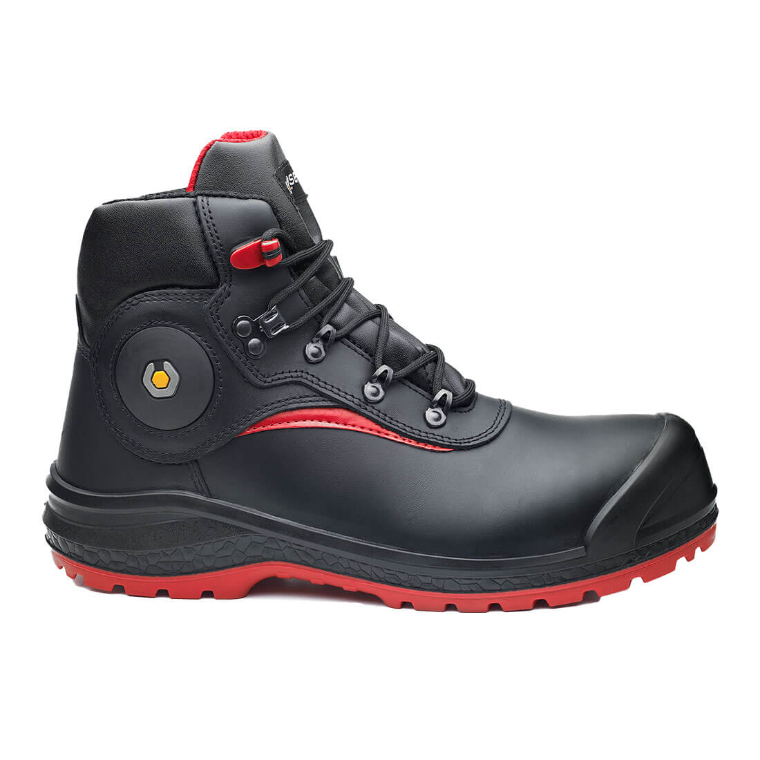Portwest Base Protection Be-Stone S3 CR HRO CI HI AN SRC Black/Red B0891