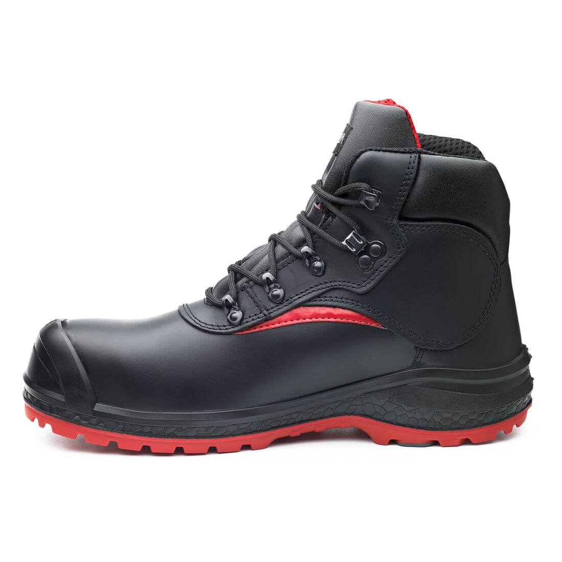Portwest Base Protection Be-Stone S3 CR HRO CI HI AN SRC Black/Red B0891