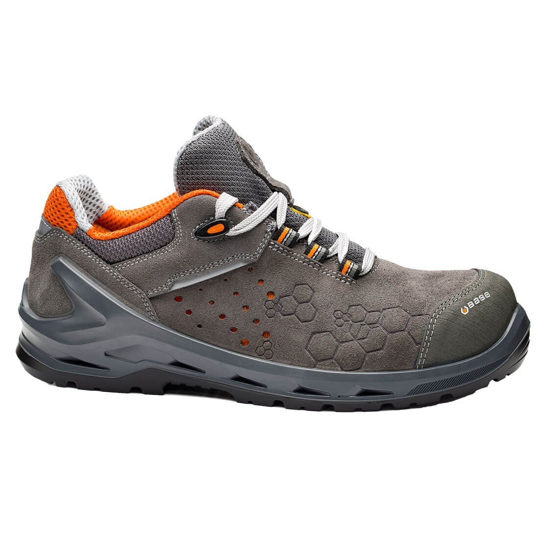 Portwest Base Protection I-Tool Shoe S1P ESD SRC Grey/Orange B1217