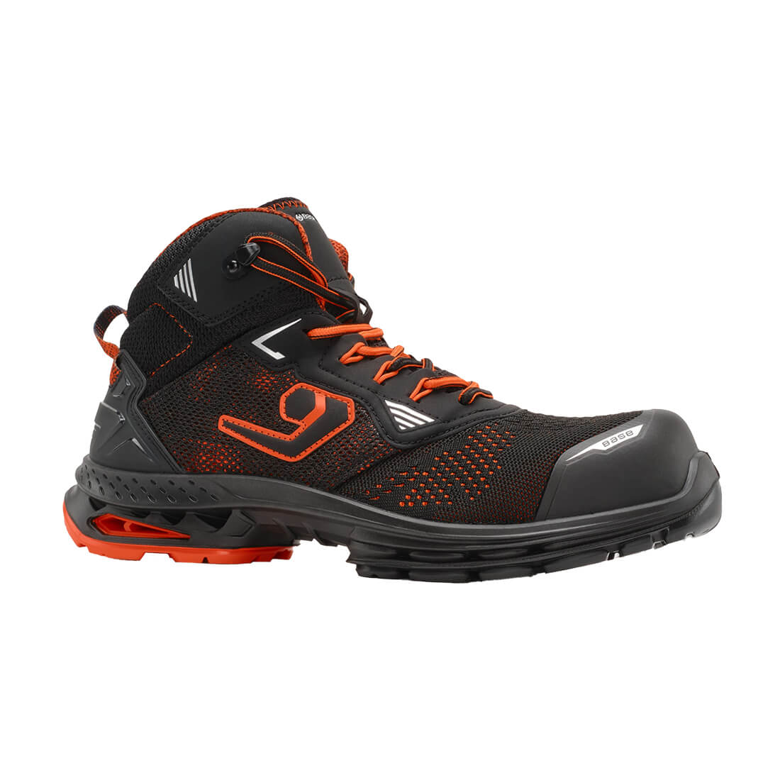Portwest Base Protection Paris S1PS ESD LG SC FO SR Black/Orange B1705A