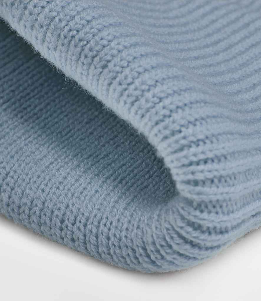 Beechfield Deep Cuff Tonal Patch Beanie