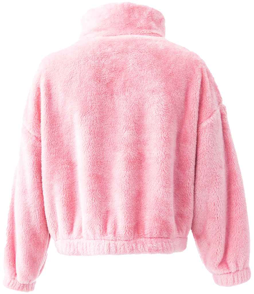 Brand Lab Ladies Fluffy 1/4 Zip Fleece