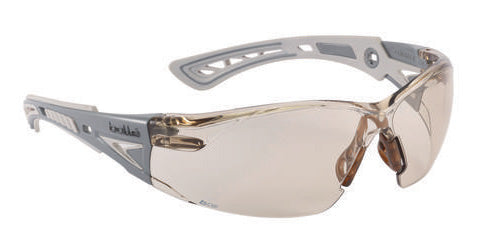 Bolle Safety Rush+ Go Green Platinum Glasses Copper