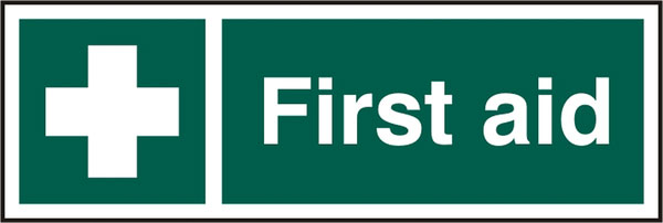 Beeswift First Aider Sign Self Adhesive