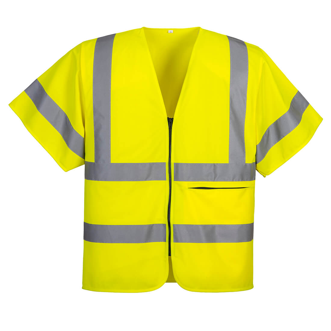 Portwest Hi-Vis Band and Brace Zip Vest S/S C372