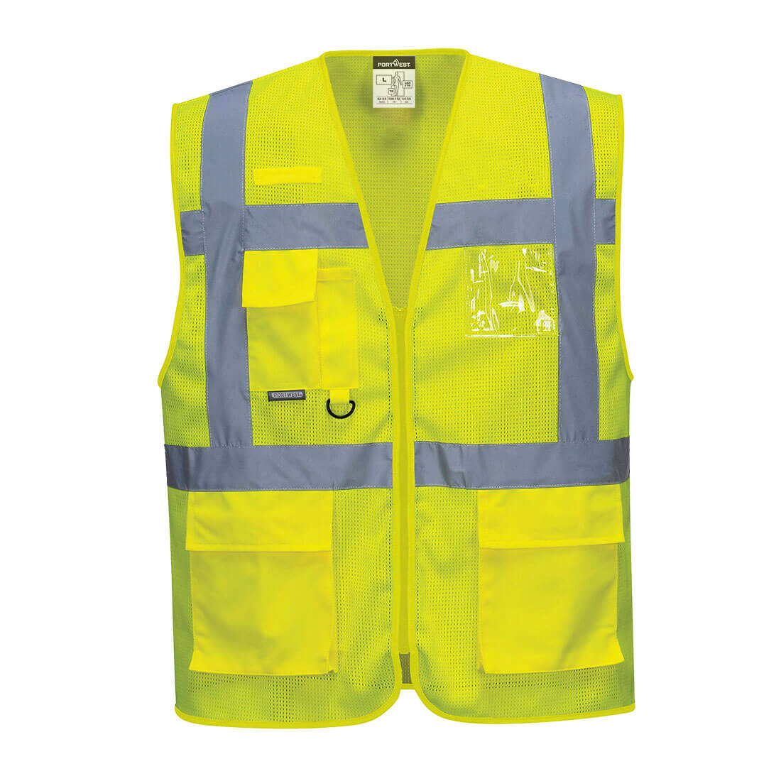 Portwest Athens Hi-Vis Mesh Executive Vest C376