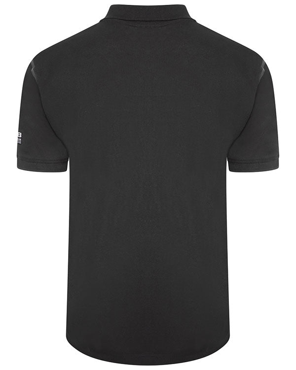 JCB TRADE WORK POLO Shirt BLACK