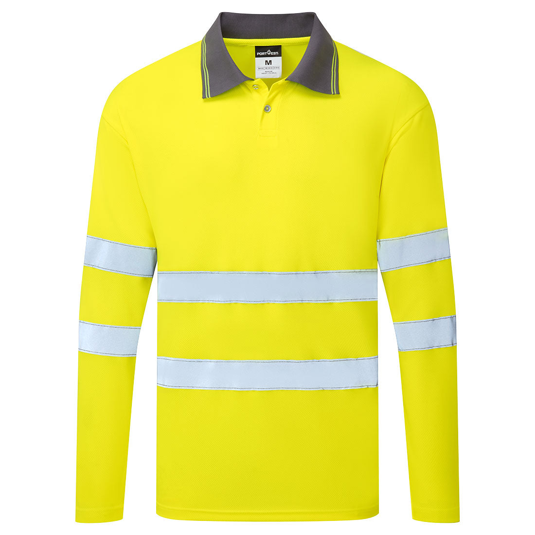 Portwest ES1 Essential Hi-Vis Polo Shirt L/S ES277