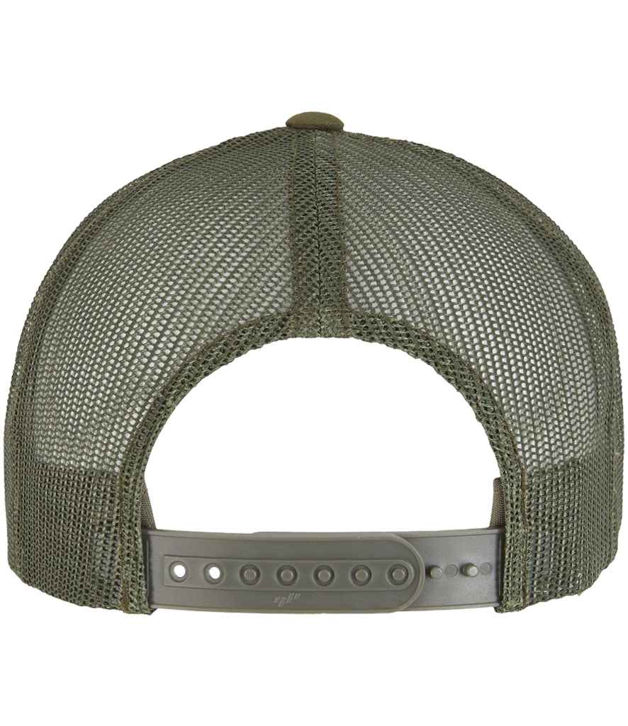 Flexfit Retro Coloured Front Trucker Cap