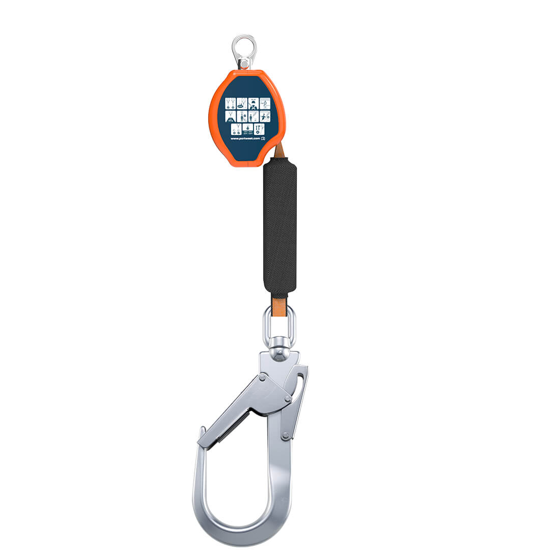 Portwest 2m Self Retract Lifeline 140kg FP80
