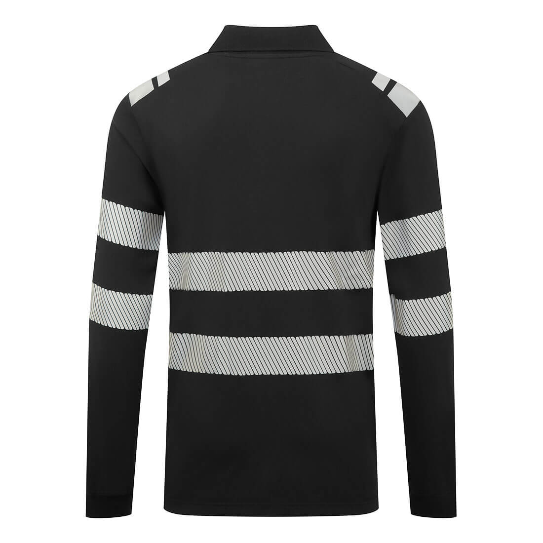 Portwest PW3 Modaflame Knit FR Long Sleeve Polo Shirt FR733