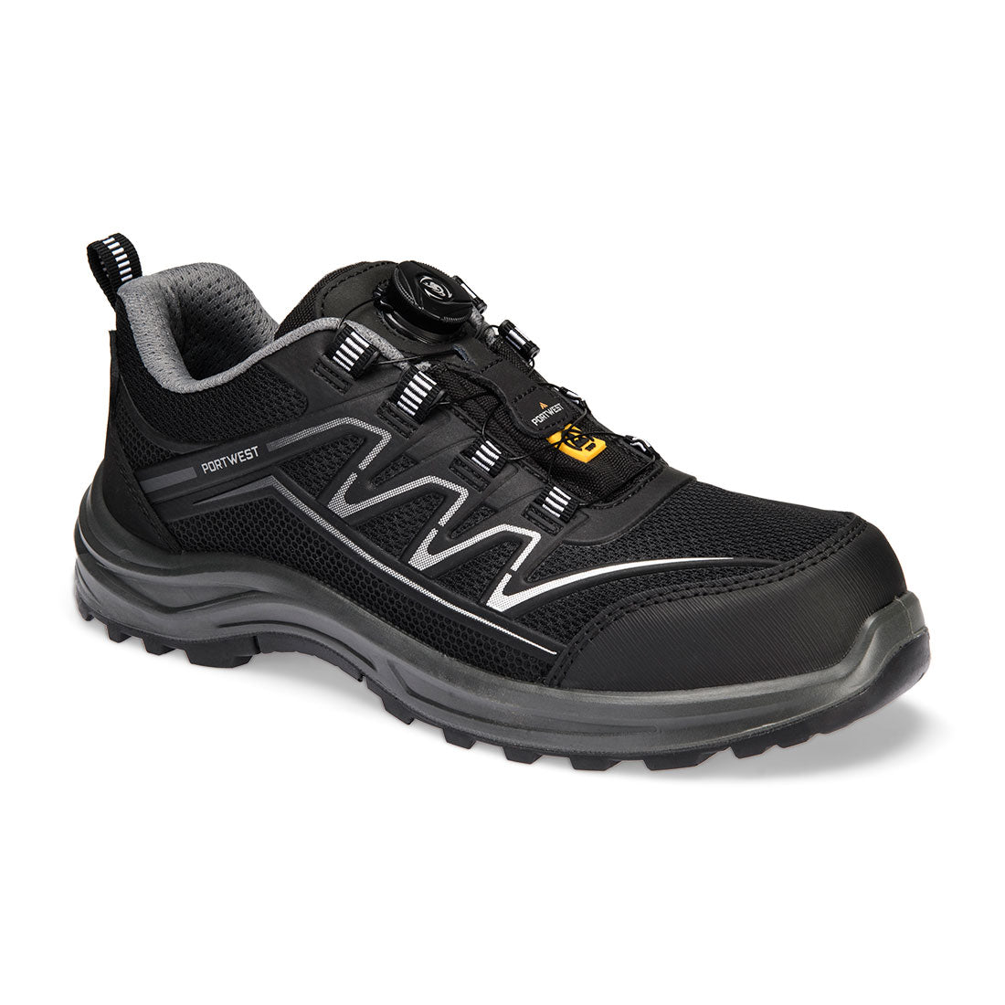 Portwest Composite KPU and Mesh Trainer S1PS ESD SR FO FT32