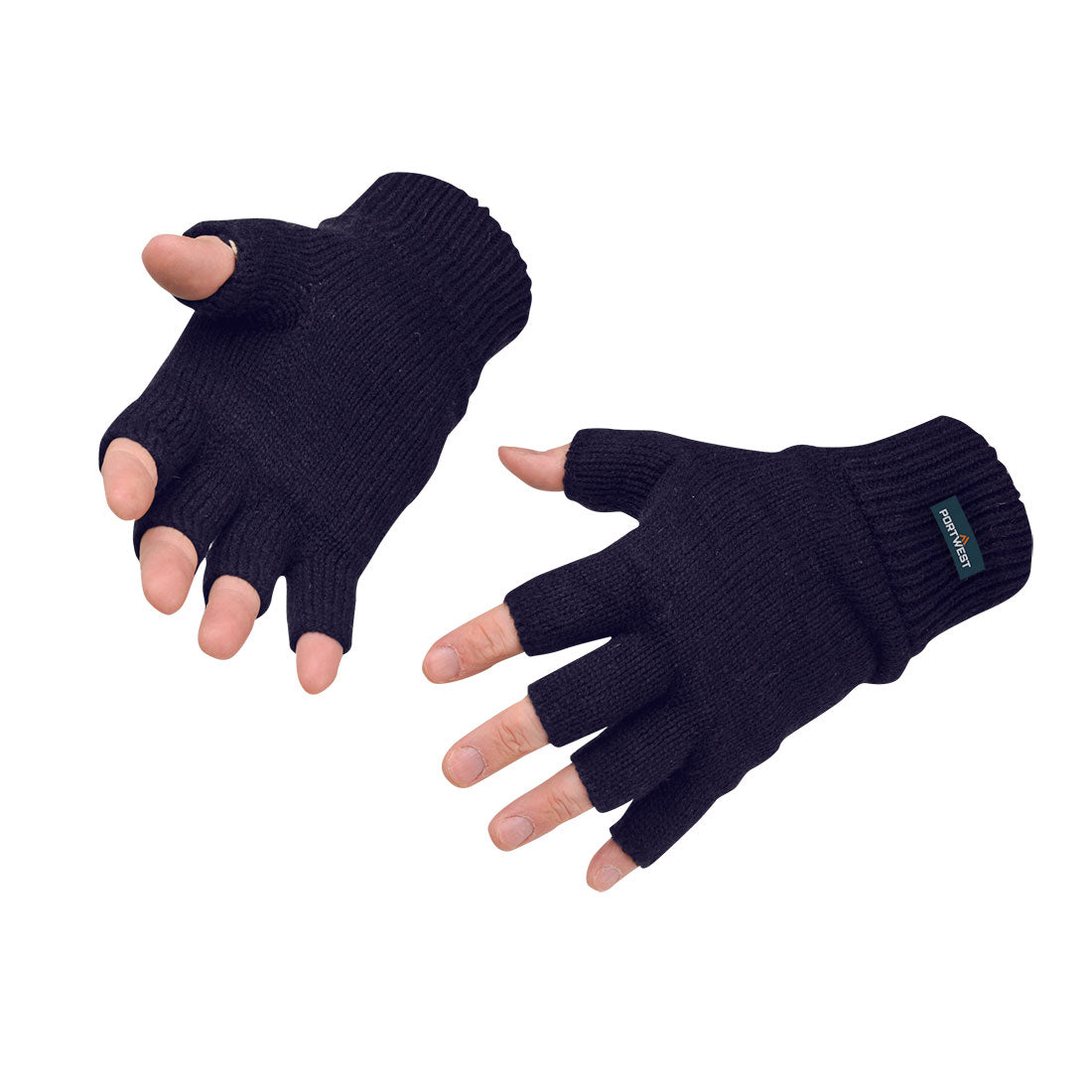 Portwest Insulated Fingerless Knit Glove GL14
