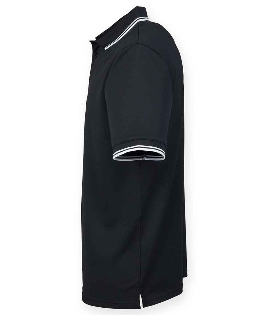 Henbury Coolplus® Tipped Polo Shirt