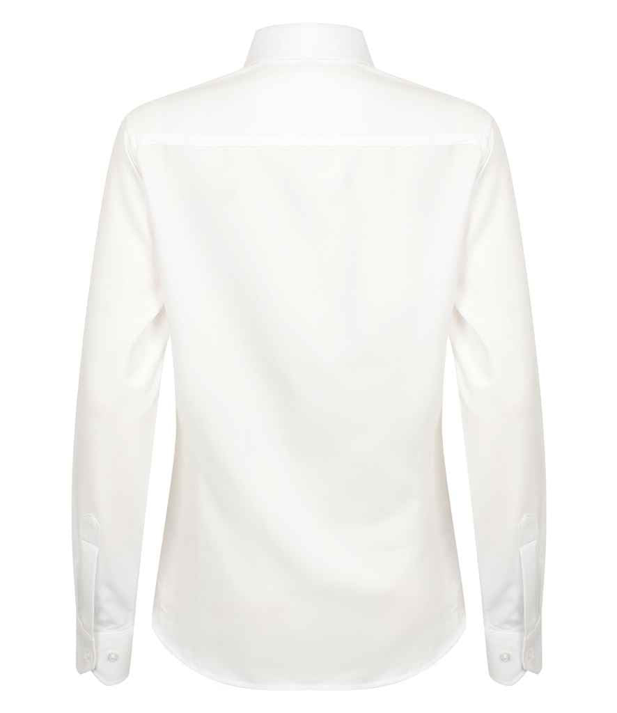 Henbury Ladies Long Sleeve Wicking Shirt