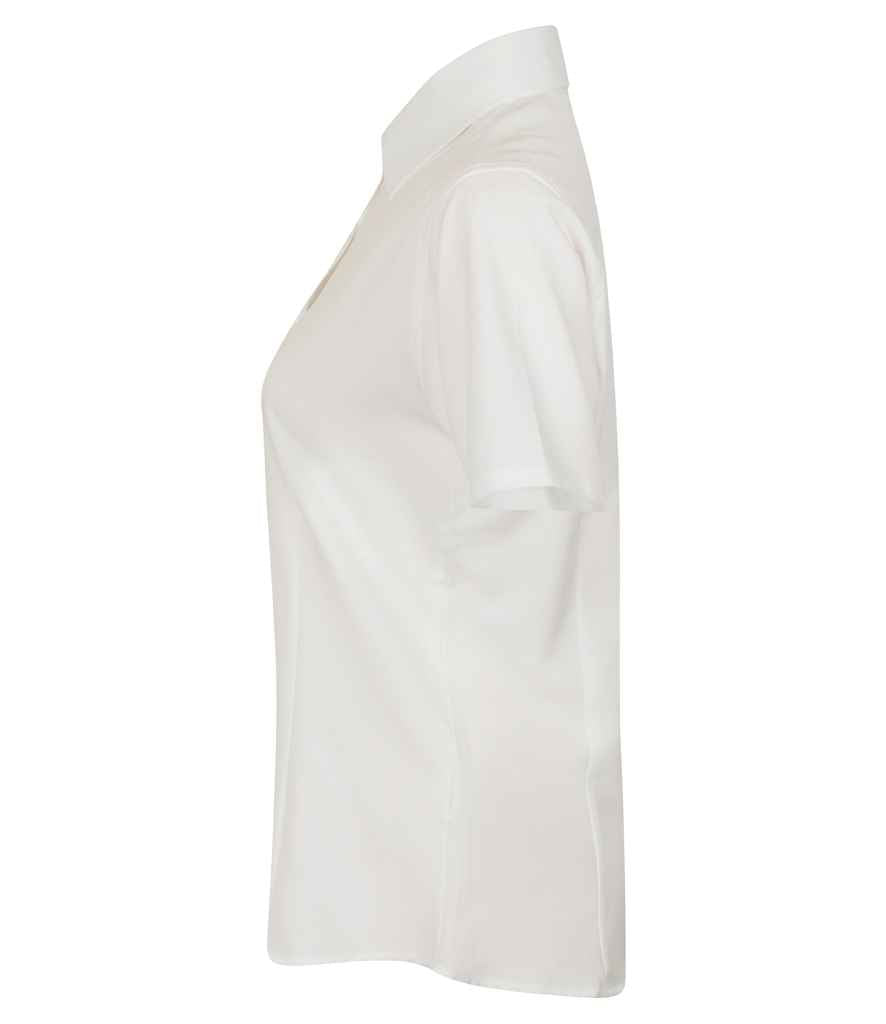 Henbury Ladies Short Sleeve Wicking Shirt