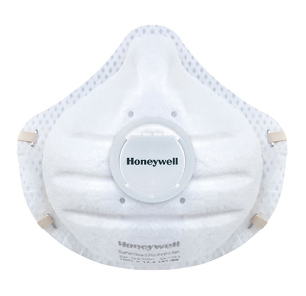 Honeywell SuperOne Face Mask (Pack of 20) 3206 FFP2 Dust Respirator NR D