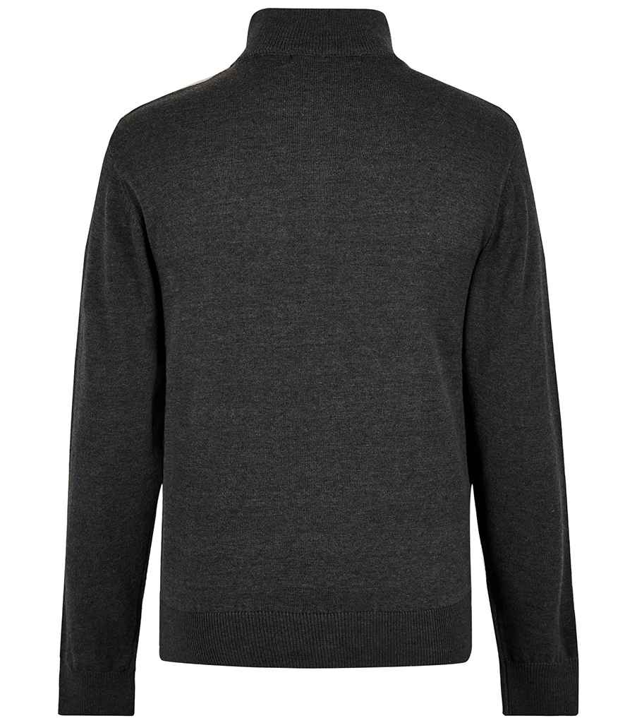 Kustom Kit Regular Fit Arundel 1/4 Zip Sweater