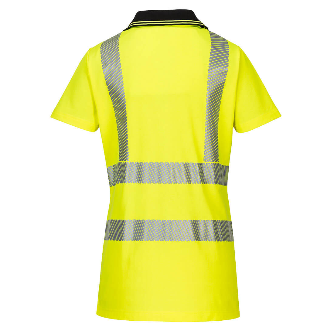 Portwest Hi-Vis Women's Cotton Comfort Pro Polo Shirt S/S LW72