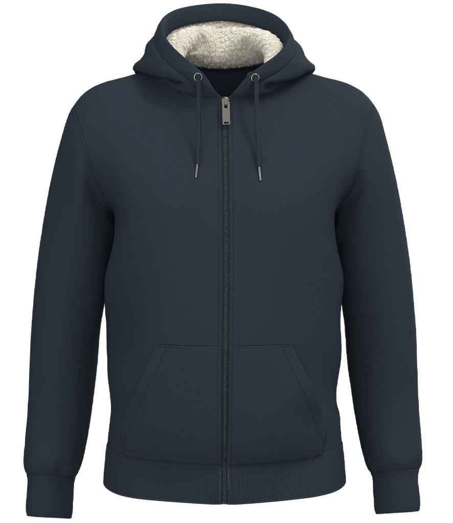 Native Spirit Unisex Sherpa lined Full Zip Sweatshirt