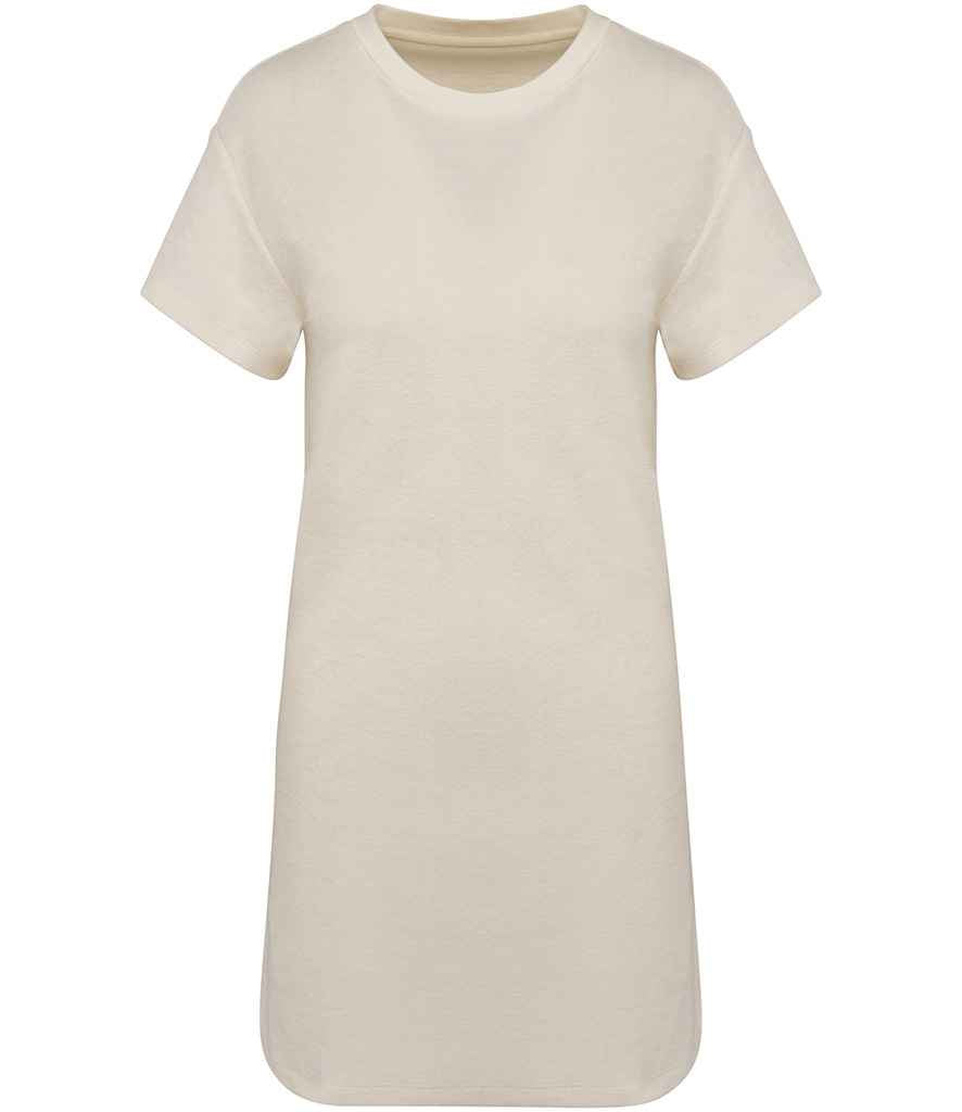 Native Spirit Ladies Terry Towel Dropped Shoulder T-Shirt Dress