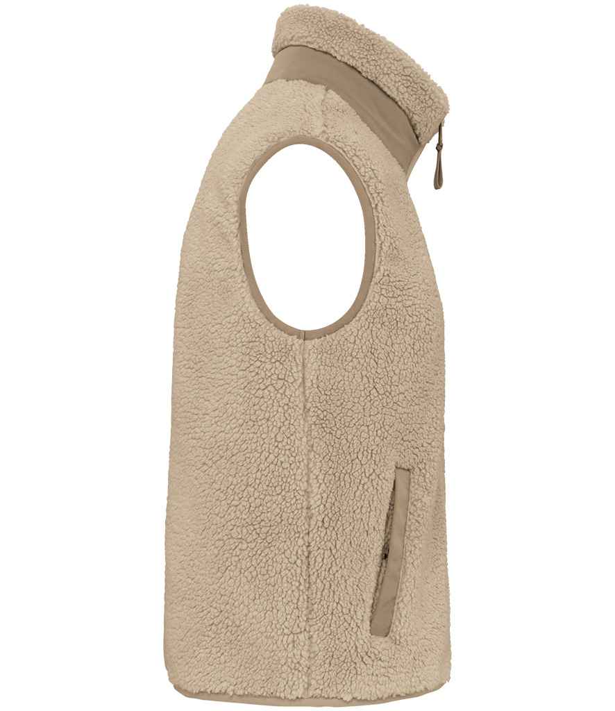 Native Spirit Unisex Sherpa Bodywarmer