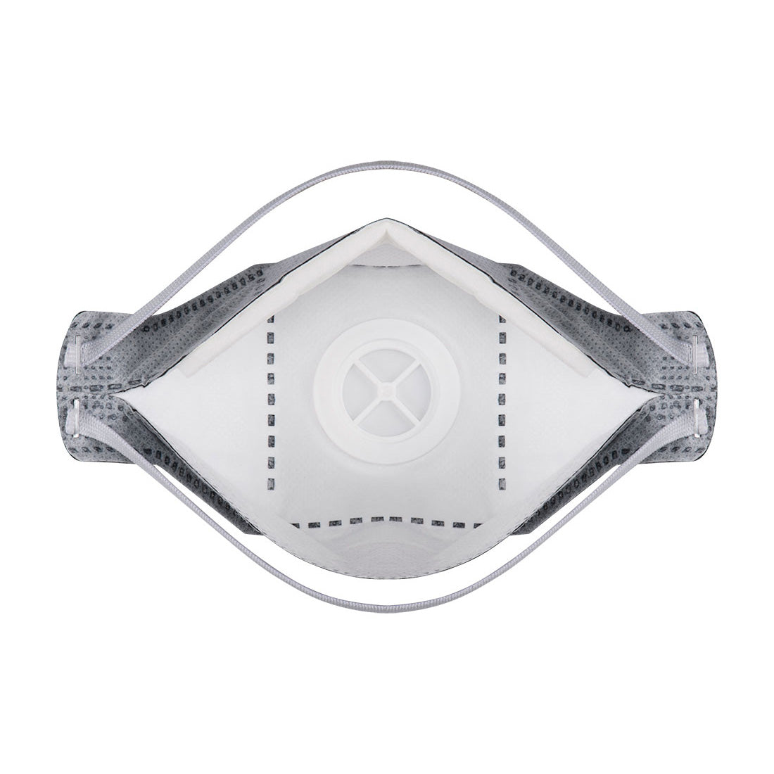 Portwest EAGLE FFP3 Valved Carbon Fold Flat Respirator (Pk10) P392