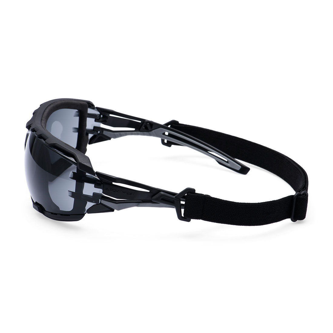 Portwest Anthracite Wraparound Plus Safety Glasses PR02