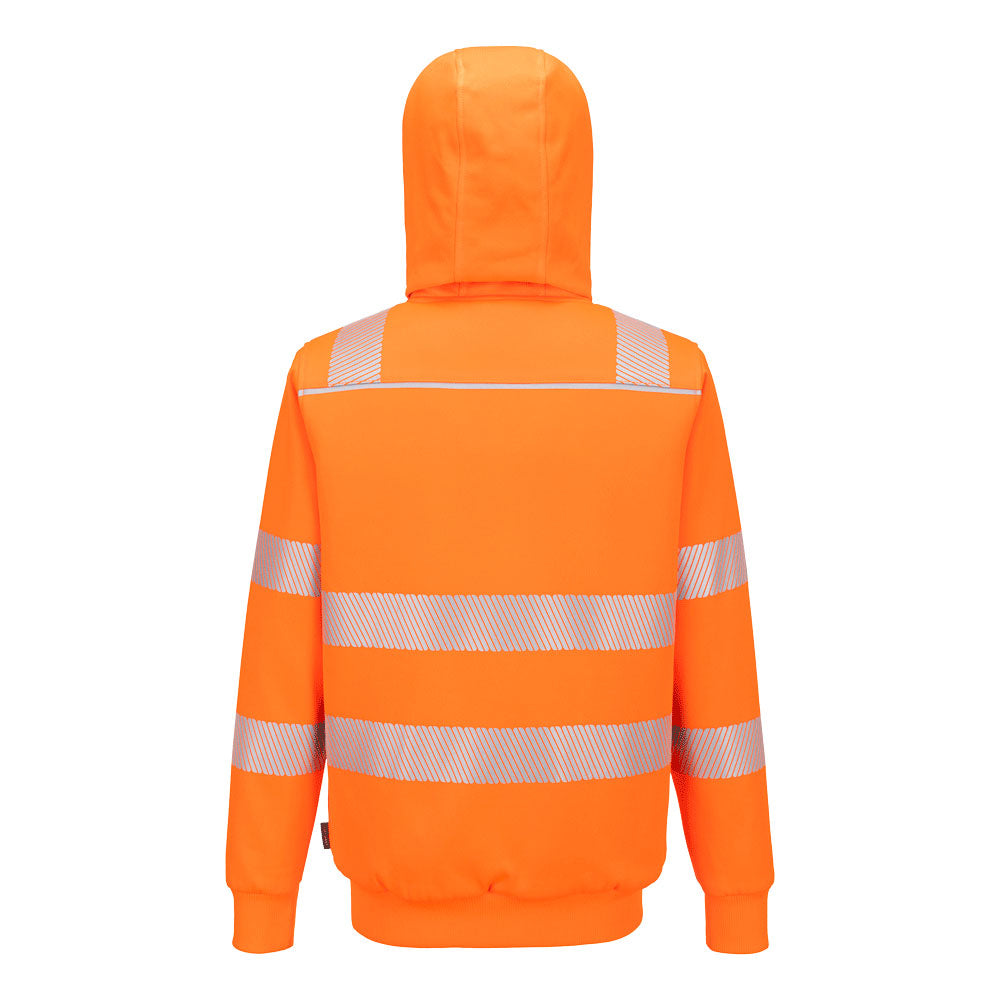 Portwest PW321 Hi-Vis Zipped Winter Hoodie PW321
