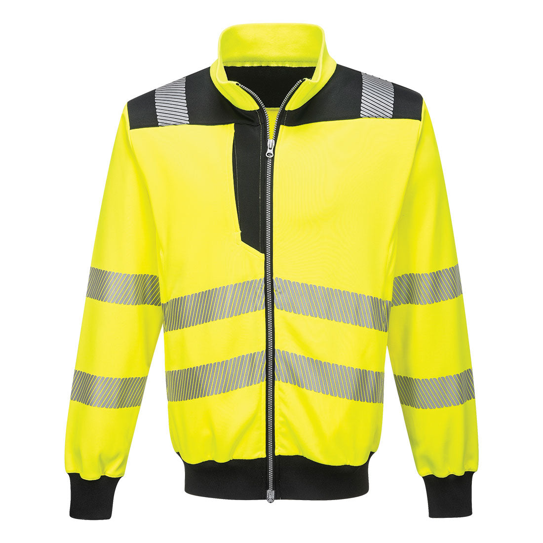 Portwest PW3 Hi-Vis Zip Sweatshirt